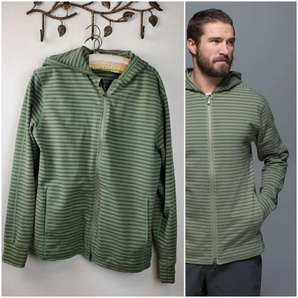 Lululemon rival hoodie narrow bold striped pomelo